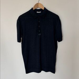Fradi Italy Men’s Short Sleeve Navy Blue Polo- Like New